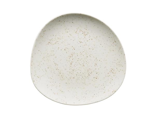 POTTERY tallerken coupe asym. Ø:310mm Dekor: Unique White